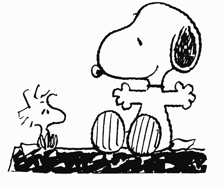 Malvorlage: Snoopy (Karikaturen) #27104 - Kostenlose Malvorlagen zum Ausdrucken
