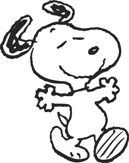 Malvorlage: Snoopy (Karikaturen) #27123 - Kostenlose Malvorlagen zum Ausdrucken