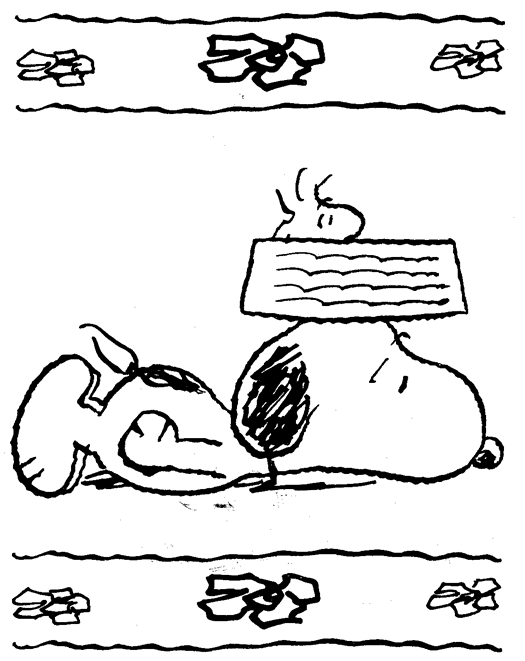 Malvorlage: Snoopy (Karikaturen) #27130 - Kostenlose Malvorlagen zum Ausdrucken