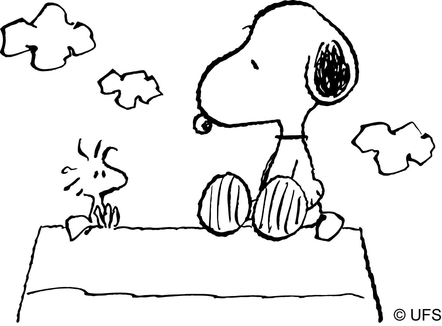 Malvorlage: Snoopy (Karikaturen) #27144 - Kostenlose Malvorlagen zum Ausdrucken