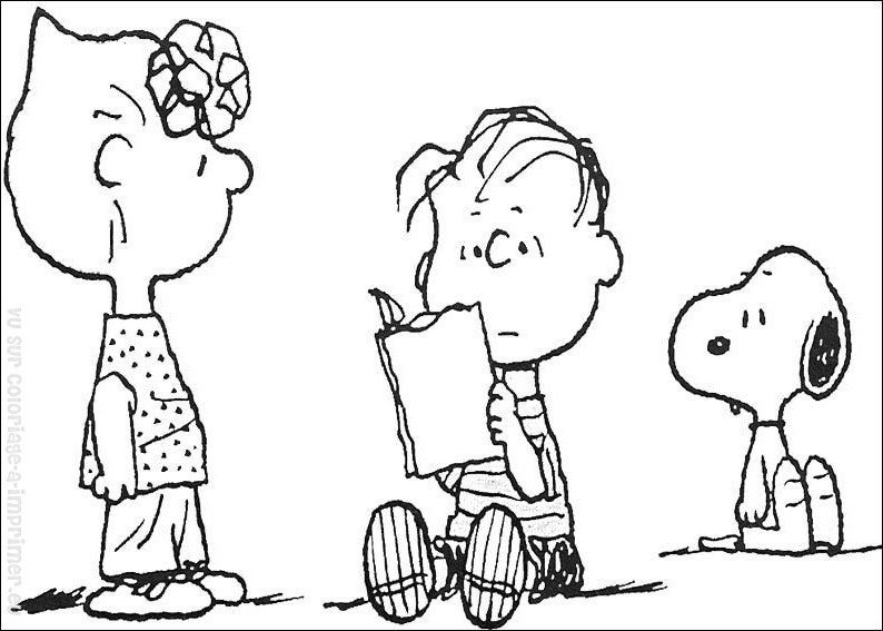 Malvorlage: Snoopy (Karikaturen) #27149 - Kostenlose Malvorlagen zum Ausdrucken