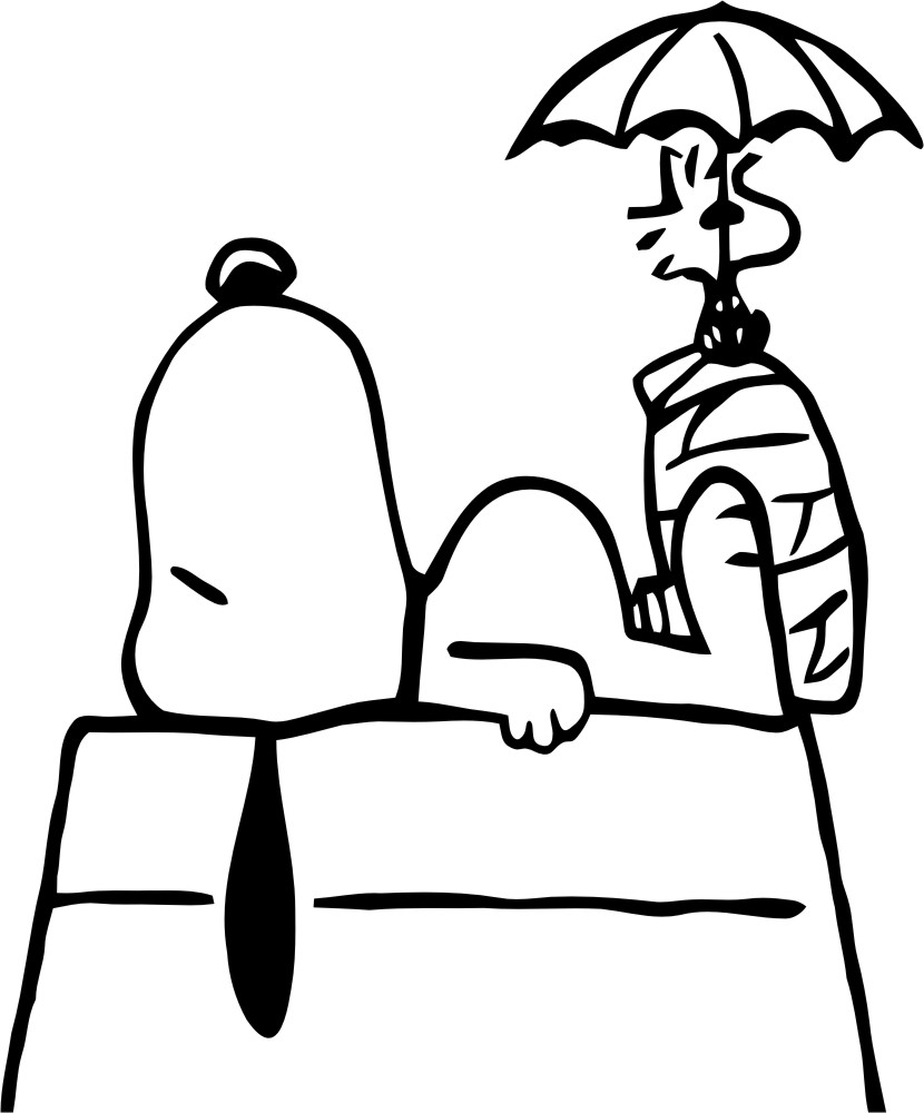 Malvorlage: Snoopy (Karikaturen) #27157 - Kostenlose Malvorlagen zum Ausdrucken