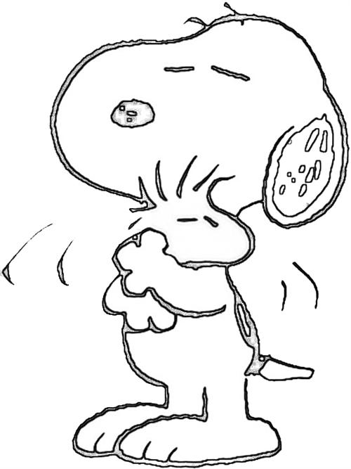 Malvorlage: Snoopy (Karikaturen) #27168 - Kostenlose Malvorlagen zum Ausdrucken