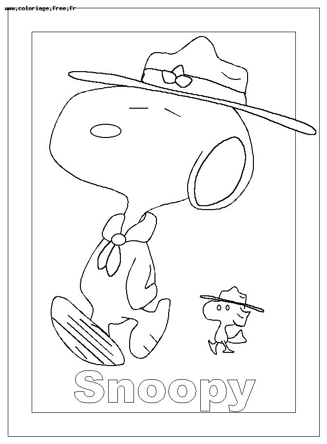 Malvorlage: Snoopy (Karikaturen) #27241 - Kostenlose Malvorlagen zum Ausdrucken