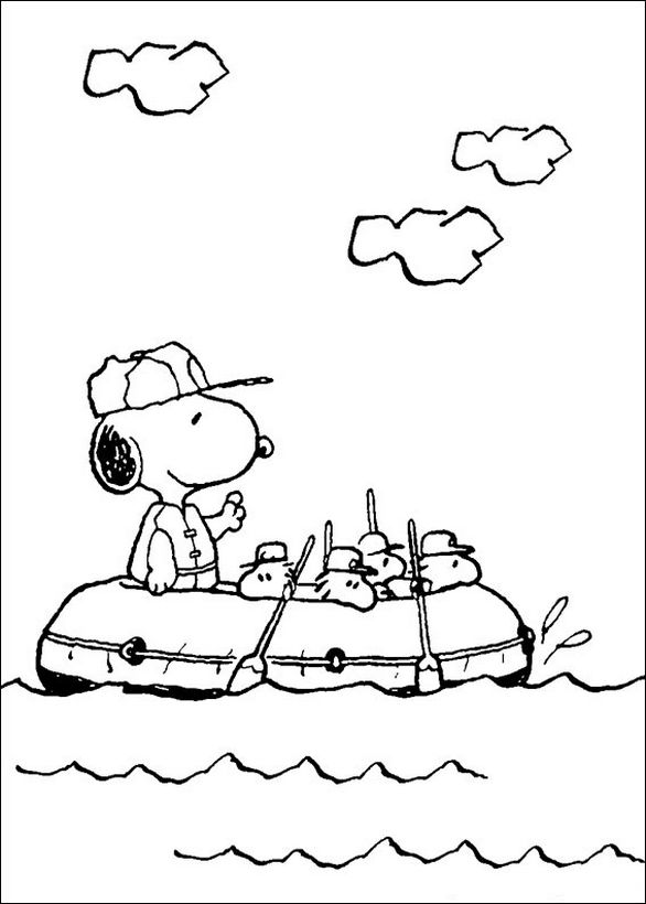 Malvorlage: Snoopy (Karikaturen) #27245 - Kostenlose Malvorlagen zum Ausdrucken