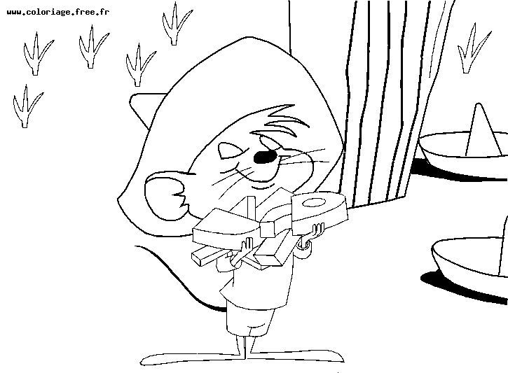 Malvorlage: Speedy Gonzales (Karikaturen) #30717 - Kostenlose Malvorlagen zum Ausdrucken