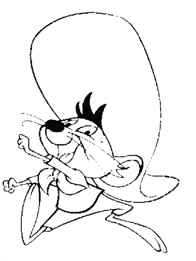 Malvorlage: Speedy Gonzales (Karikaturen) #30732 - Kostenlose Malvorlagen zum Ausdrucken