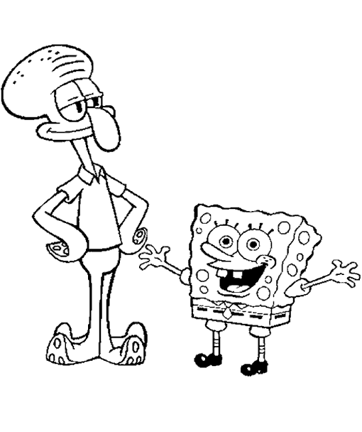 Malvorlage: SpongeBob (Karikaturen) #33379 - Kostenlose Malvorlagen zum Ausdrucken