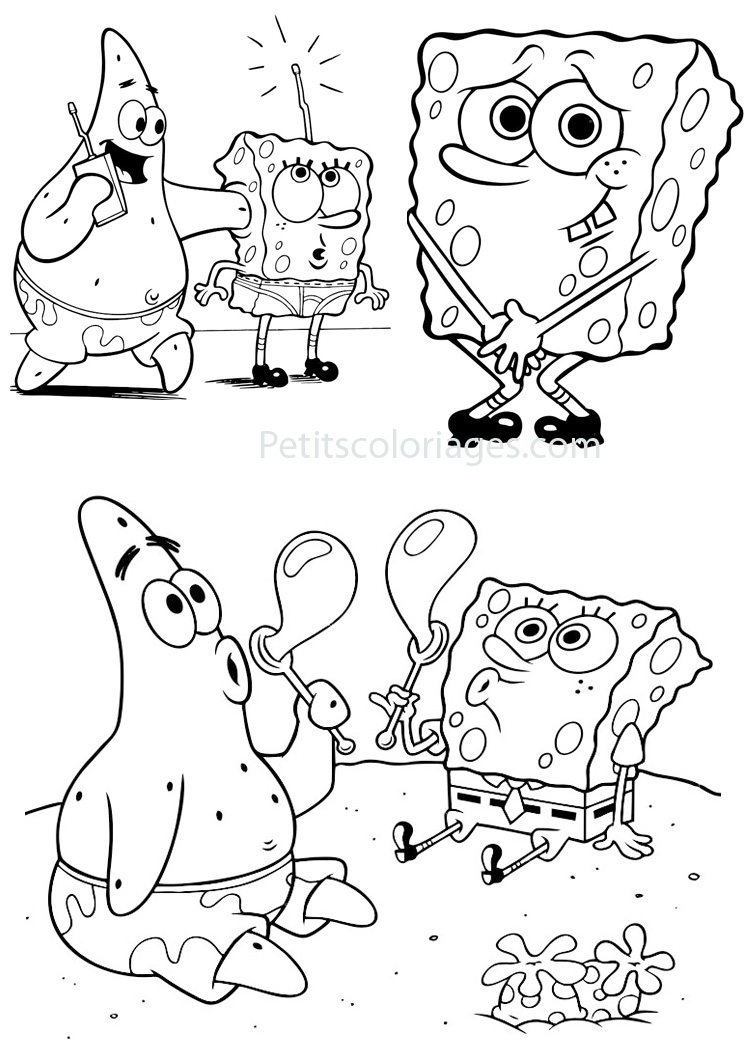 Malvorlage: SpongeBob (Karikaturen) #33382 - Kostenlose Malvorlagen zum Ausdrucken