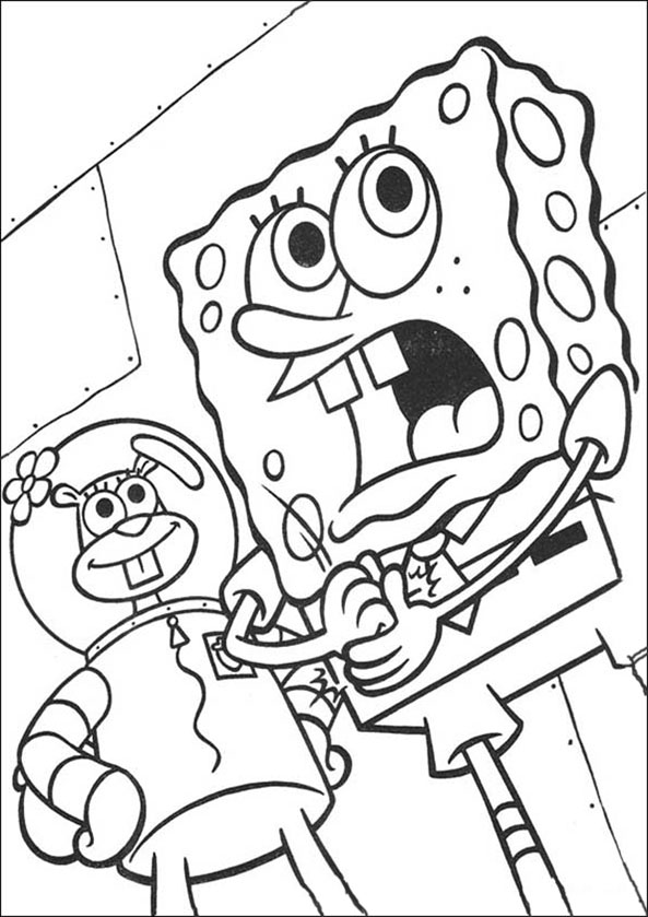 Malvorlage: SpongeBob (Karikaturen) #33389 - Kostenlose Malvorlagen zum Ausdrucken