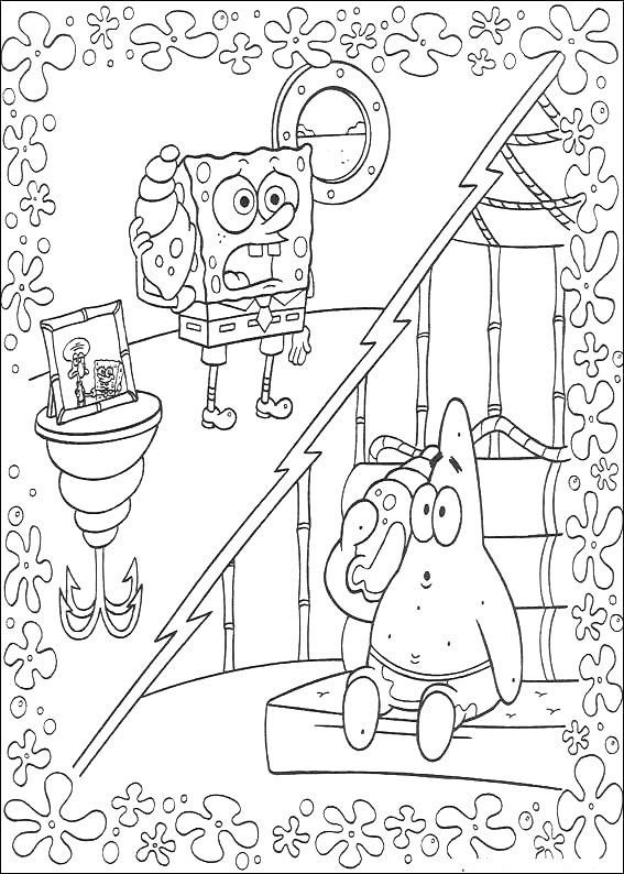 Malvorlage: SpongeBob (Karikaturen) #33395 - Kostenlose Malvorlagen zum Ausdrucken
