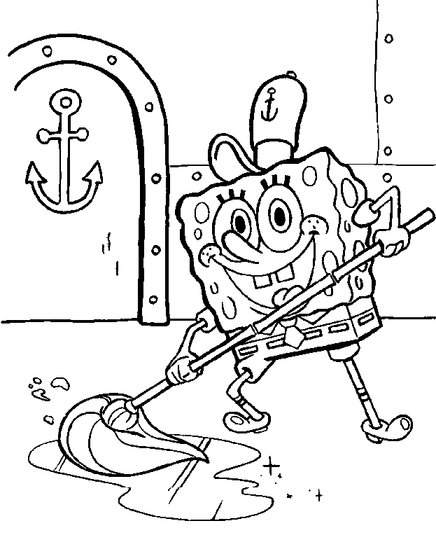 Malvorlage: SpongeBob (Karikaturen) #33396 - Kostenlose Malvorlagen zum Ausdrucken