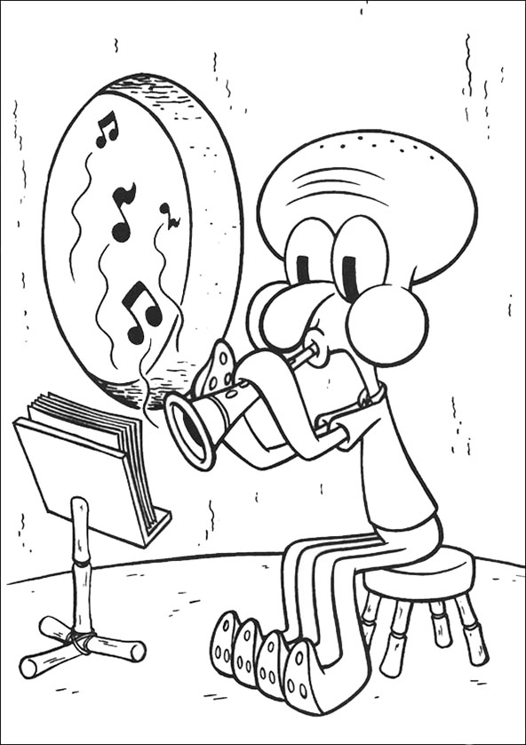 Malvorlage: SpongeBob (Karikaturen) #33400 - Kostenlose Malvorlagen zum Ausdrucken