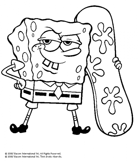 Malvorlage: SpongeBob (Karikaturen) #33402 - Kostenlose Malvorlagen zum Ausdrucken