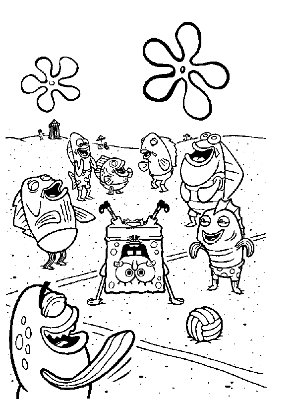 Malvorlage: SpongeBob (Karikaturen) #33404 - Kostenlose Malvorlagen zum Ausdrucken