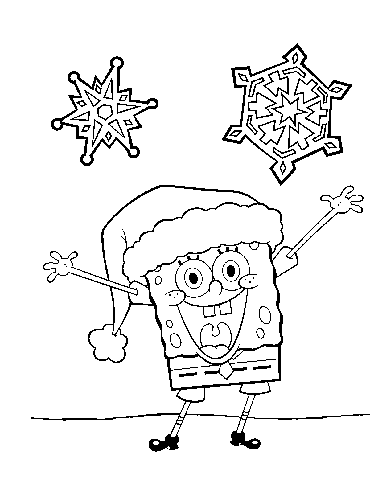 Malvorlage: SpongeBob (Karikaturen) #33412 - Kostenlose Malvorlagen zum Ausdrucken