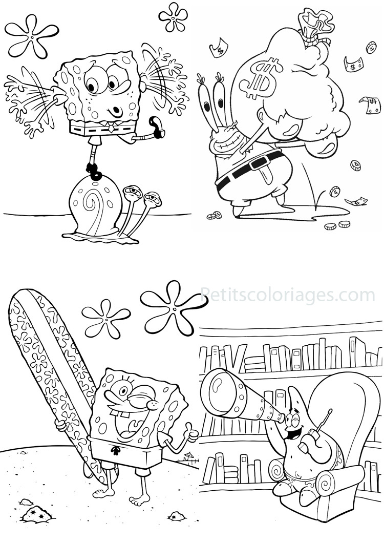 Malvorlage: SpongeBob (Karikaturen) #33417 - Kostenlose Malvorlagen zum Ausdrucken