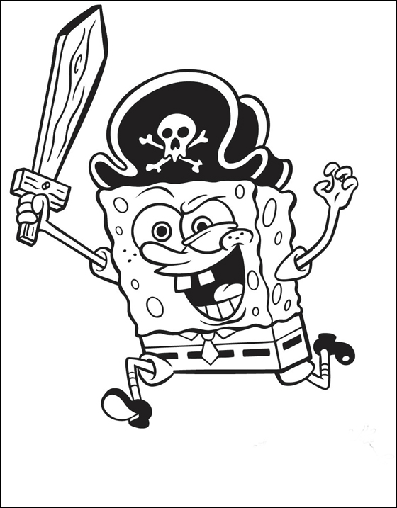 Malvorlage: SpongeBob (Karikaturen) #33425 - Kostenlose Malvorlagen zum Ausdrucken