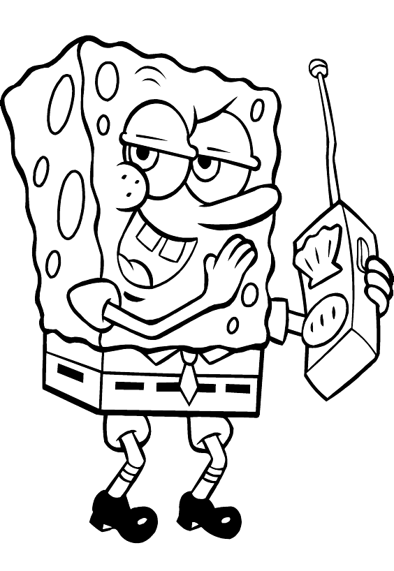 Malvorlage: SpongeBob (Karikaturen) #33429 - Kostenlose Malvorlagen zum Ausdrucken