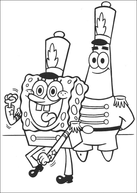 Malvorlage: SpongeBob (Karikaturen) #33432 - Kostenlose Malvorlagen zum Ausdrucken