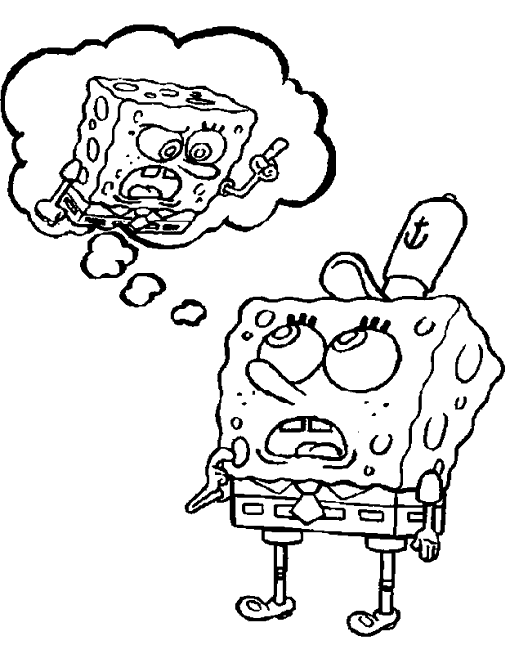 Malvorlage: SpongeBob (Karikaturen) #33449 - Kostenlose Malvorlagen zum Ausdrucken