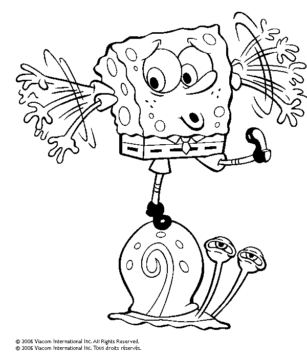 Malvorlage: SpongeBob (Karikaturen) #33455 - Kostenlose Malvorlagen zum Ausdrucken