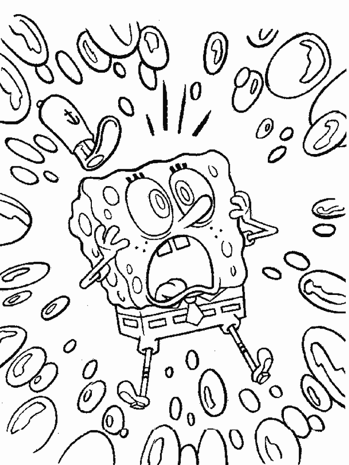Malvorlage: SpongeBob (Karikaturen) #33474 - Kostenlose Malvorlagen zum Ausdrucken