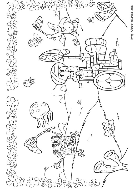 Malvorlage: SpongeBob (Karikaturen) #33477 - Kostenlose Malvorlagen zum Ausdrucken