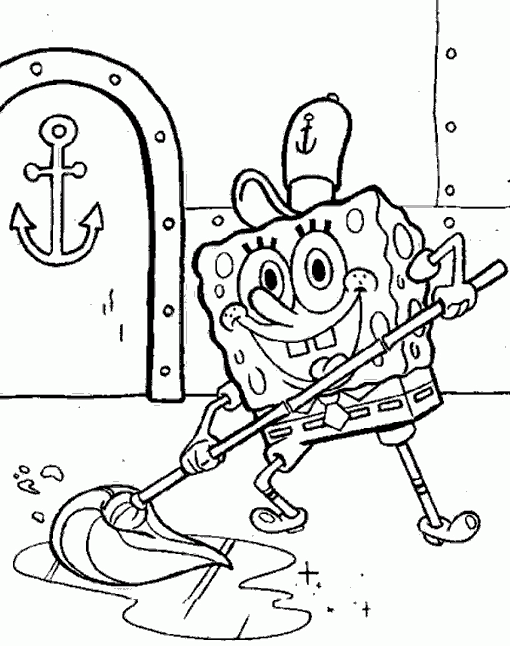 Malvorlage: SpongeBob (Karikaturen) #33490 - Kostenlose Malvorlagen zum Ausdrucken