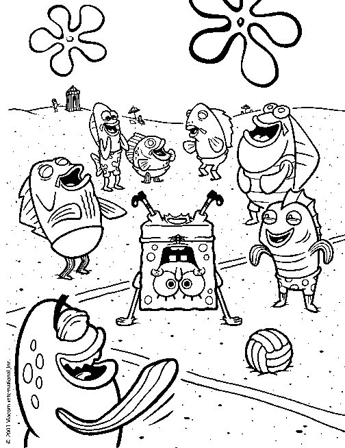 Malvorlage: SpongeBob (Karikaturen) #33492 - Kostenlose Malvorlagen zum Ausdrucken