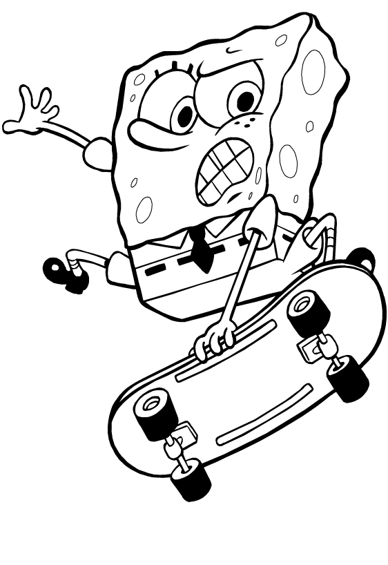 Malvorlage: SpongeBob (Karikaturen) #33522 - Kostenlose Malvorlagen zum Ausdrucken