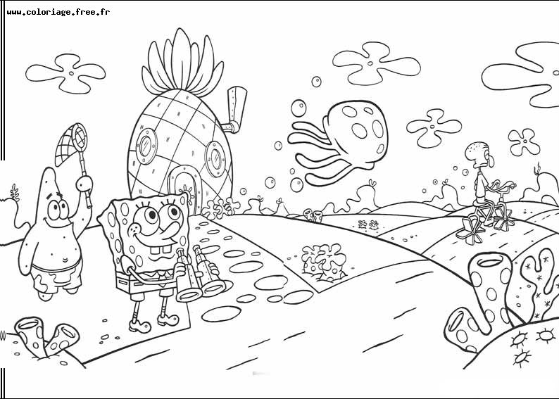 Malvorlage: SpongeBob (Karikaturen) #33548 - Kostenlose Malvorlagen zum Ausdrucken