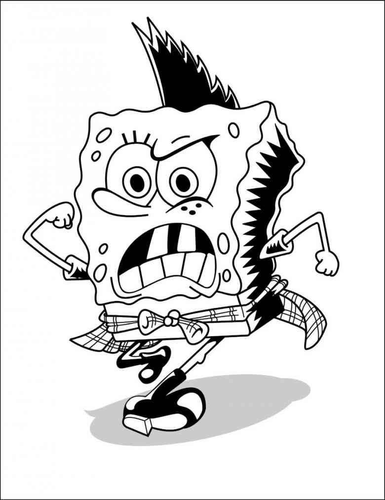 Malvorlage: SpongeBob (Karikaturen) #33554 - Kostenlose Malvorlagen zum Ausdrucken
