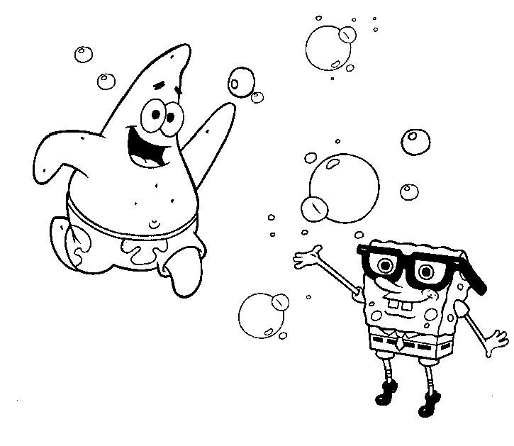 Malvorlage: SpongeBob (Karikaturen) #33623 - Kostenlose Malvorlagen zum Ausdrucken