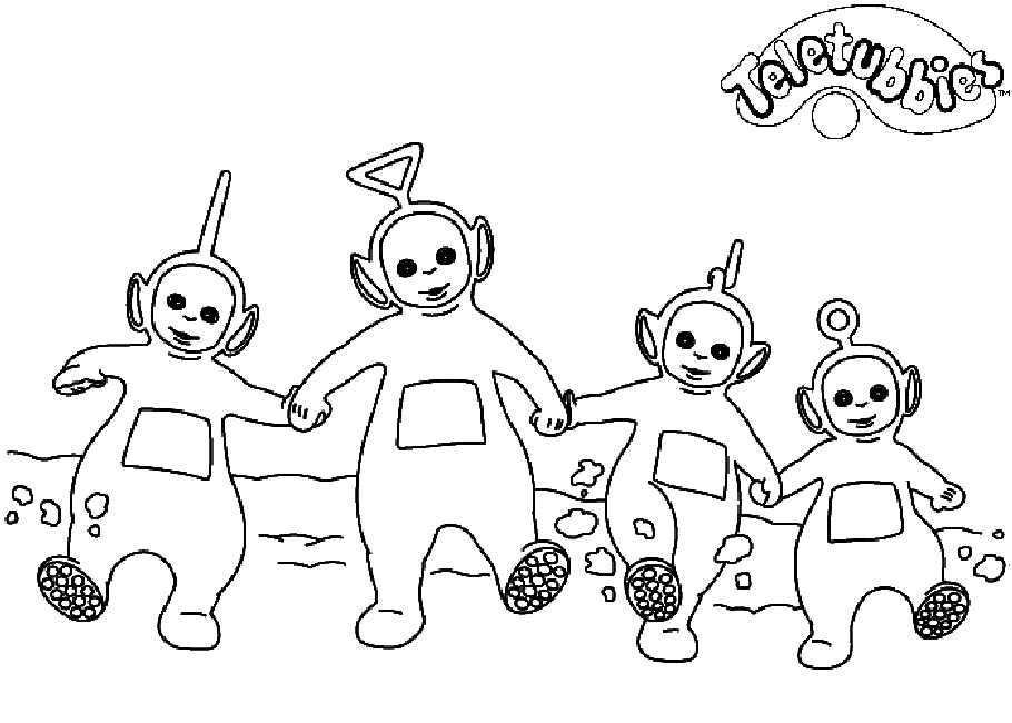 Malvorlage: Teletubbies (Karikaturen) #49685 - Kostenlose Malvorlagen zum Ausdrucken