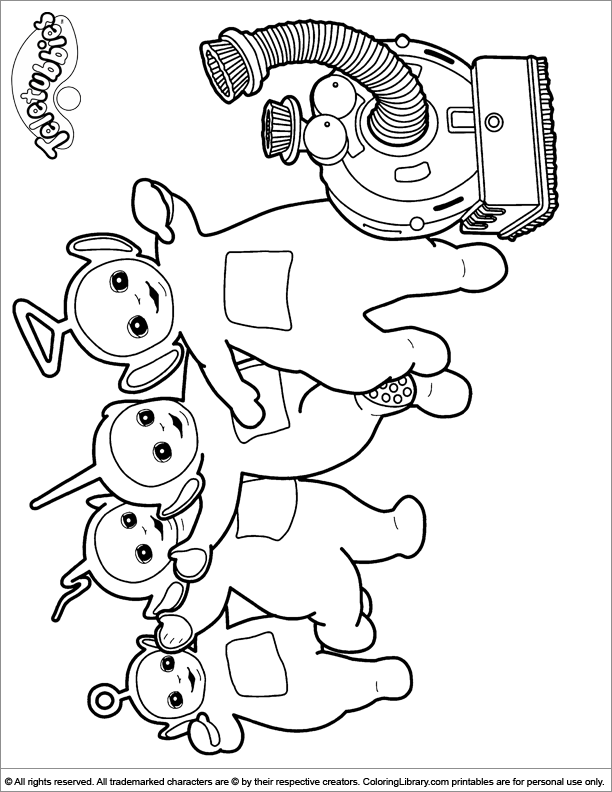 Malvorlage: Teletubbies (Karikaturen) #49738 - Kostenlose Malvorlagen zum Ausdrucken