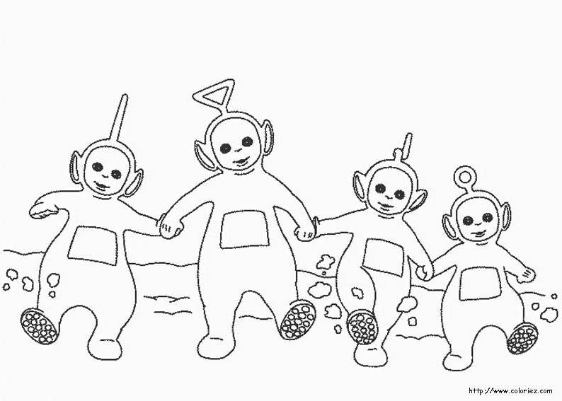 Malvorlage: Teletubbies (Karikaturen) #49773 - Kostenlose Malvorlagen zum Ausdrucken