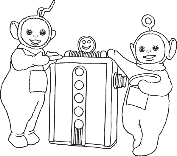 Malvorlage: Teletubbies (Karikaturen) #49774 - Kostenlose Malvorlagen zum Ausdrucken