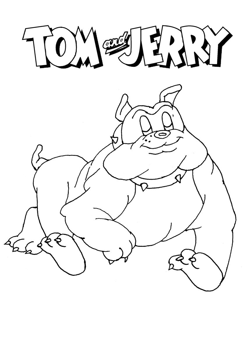 Malvorlage: Tom und Jerry (Karikaturen) #24258 - Kostenlose Malvorlagen zum Ausdrucken
