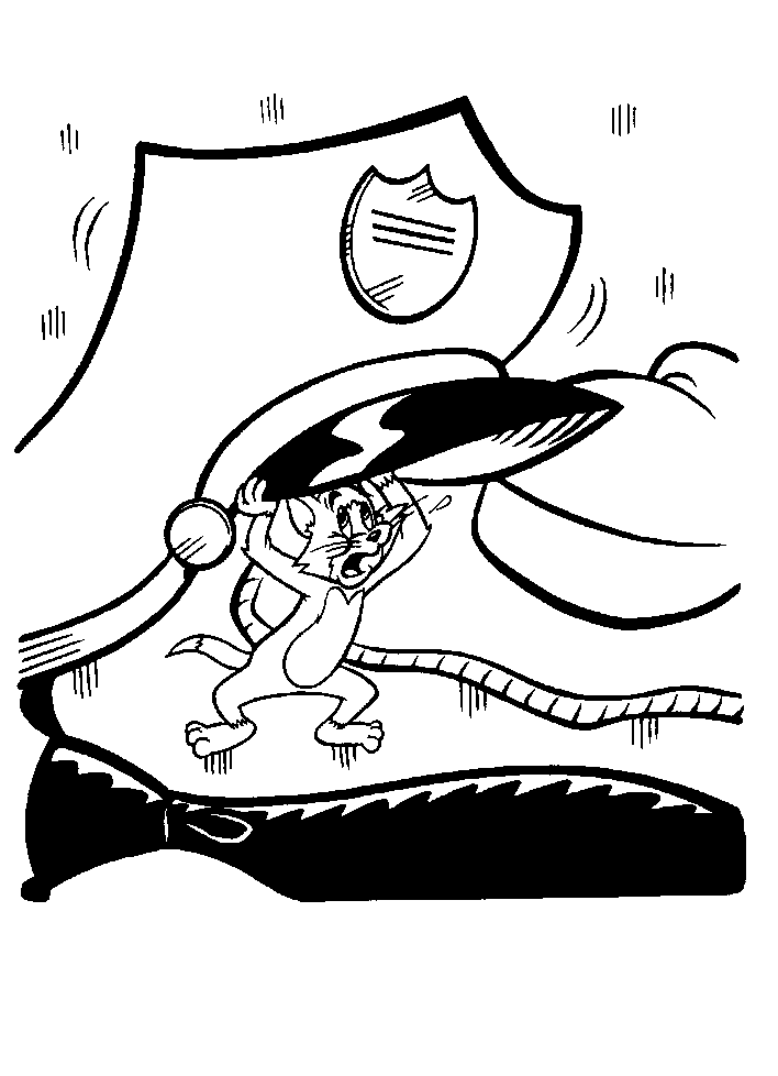 Malvorlage: Tom und Jerry (Karikaturen) #24264 - Kostenlose Malvorlagen zum Ausdrucken