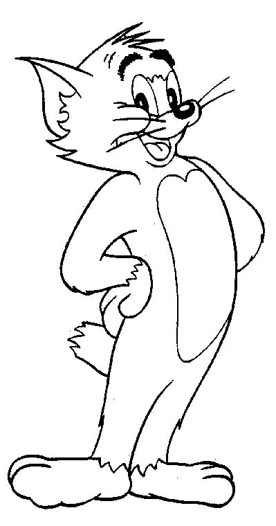 Malvorlage: Tom und Jerry (Karikaturen) #24291 - Kostenlose Malvorlagen zum Ausdrucken