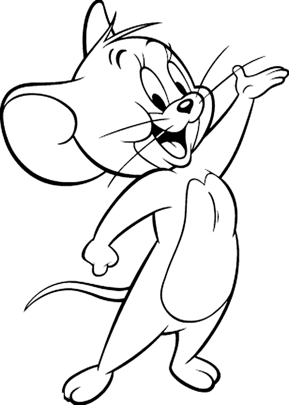 Malvorlage: Tom und Jerry (Karikaturen) #24305 - Kostenlose Malvorlagen zum Ausdrucken