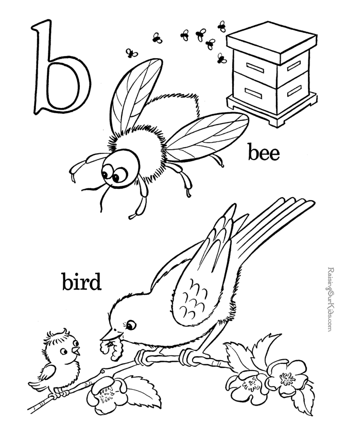 Malvorlage: Alphabet (lehrreich) #124739 - Kostenlose Malvorlagen zum Ausdrucken