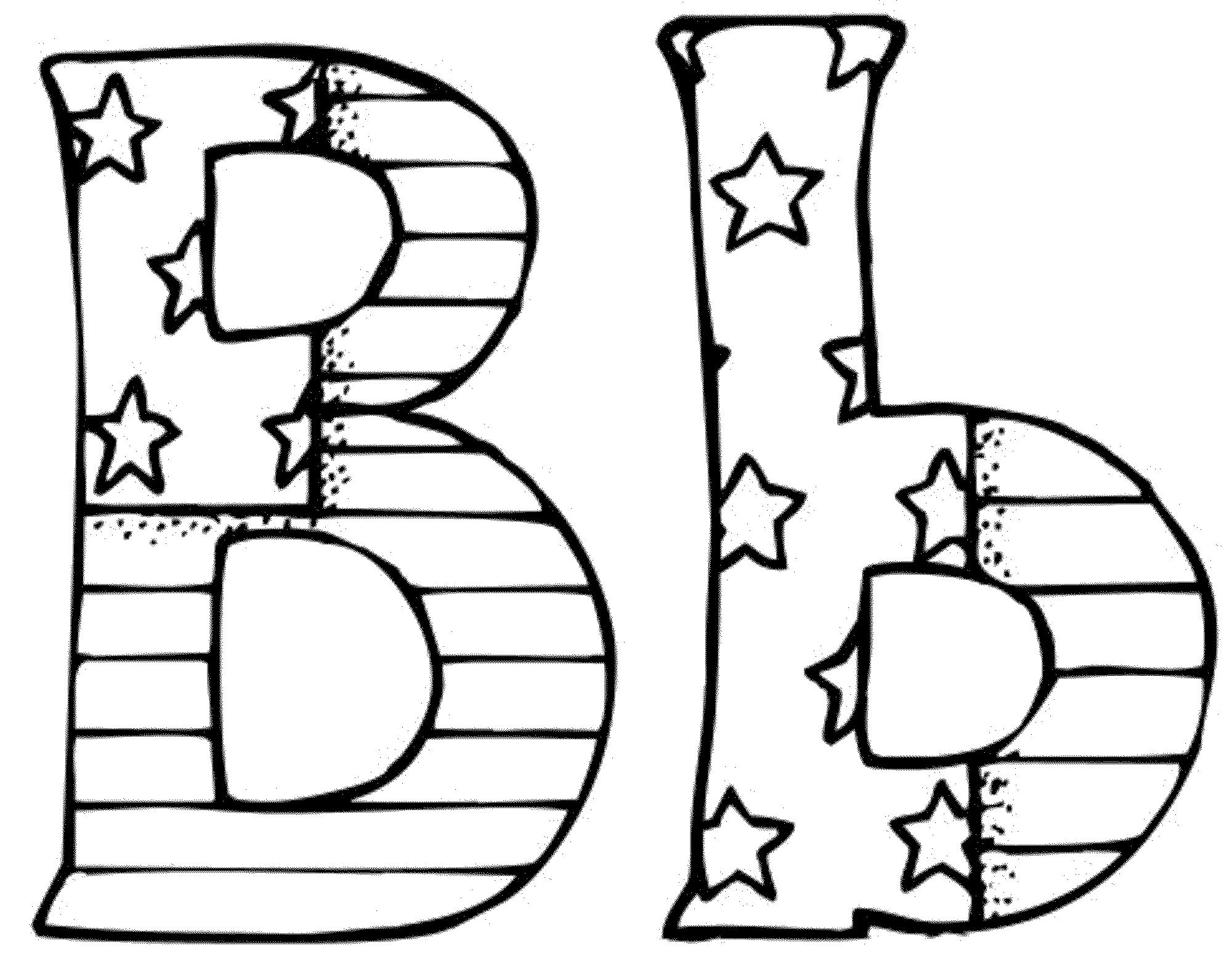 Malvorlage: Alphabet (lehrreich) #124980 - Kostenlose Malvorlagen zum Ausdrucken