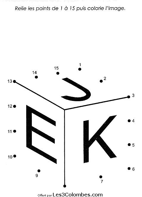 Malvorlage: Ausmalbilder von Punkt zu Punkt (lehrreich) #125980 - Kostenlose Malvorlagen zum Ausdrucken