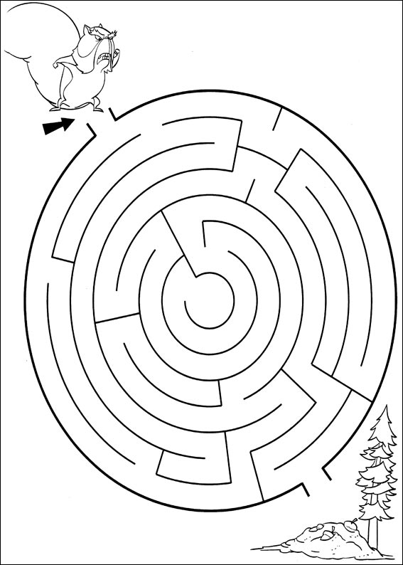 Malvorlage: Labyrinthe (lehrreich) #126455 - Kostenlose Malvorlagen zum Ausdrucken