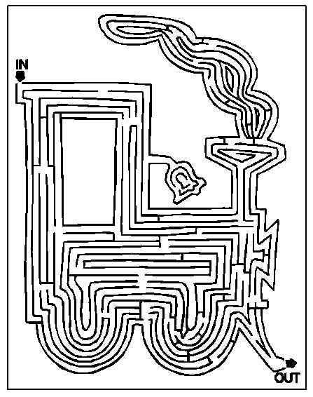 Malvorlage: Labyrinthe (lehrreich) #126540 - Kostenlose Malvorlagen zum Ausdrucken