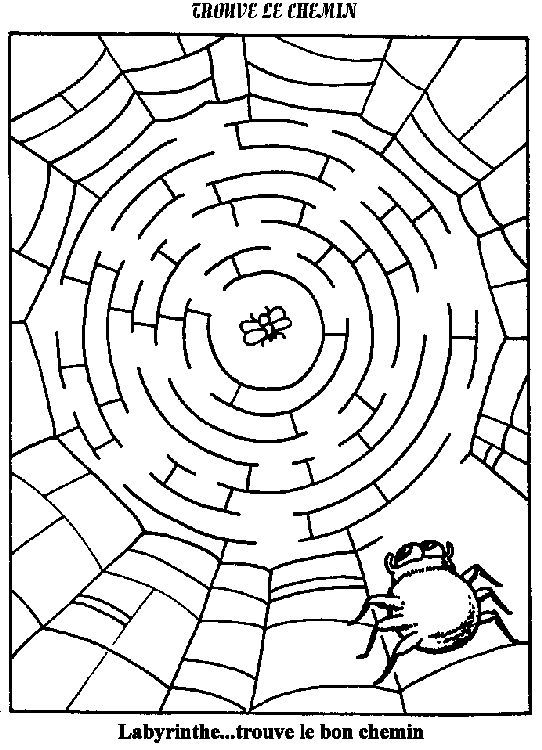 Malvorlage: Labyrinthe (lehrreich) #126616 - Kostenlose Malvorlagen zum Ausdrucken