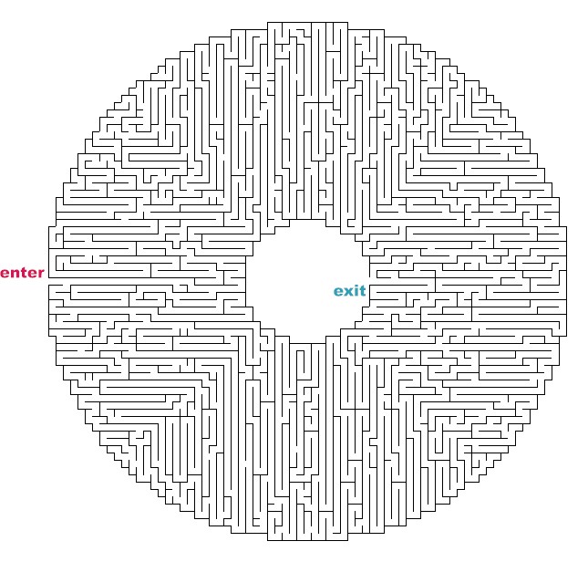 Malvorlage: Labyrinthe (lehrreich) #126716 - Kostenlose Malvorlagen zum Ausdrucken