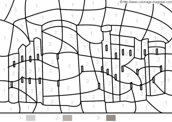 Malvorlage: magische Färbung (lehrreich) #126289 - Kostenlose Malvorlagen zum Ausdrucken